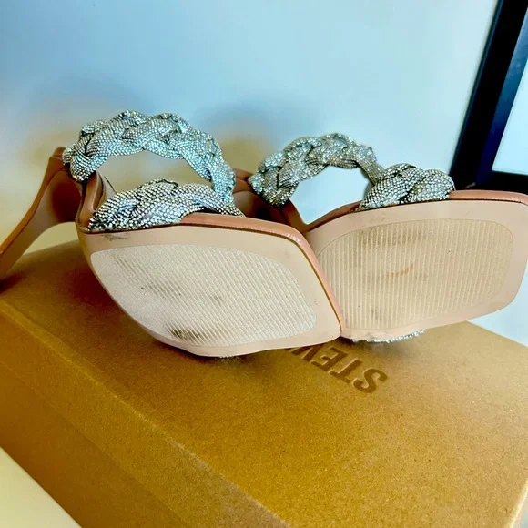 Steve Madden Kenley rhinestone heel sandal - Picture 3 of 3